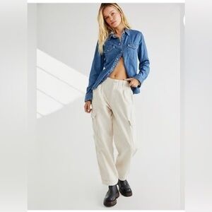Free People First Light Utility Cargo Pants